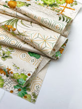 画像をギャラリービューアに読み込む, 笹葉に亀甲青海波古典模様【六つ釦】