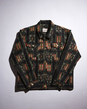 画像をギャラリービューアに読み込む, 幾何色紙に縦線模様