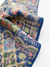 画像をギャラリービューアに読み込む, 七宝に草花幾何学模様・アンティーク