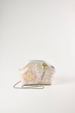 画像をギャラリービューアに読み込む, 四季草花に花菱模様【小】【西陣まいづる帯】