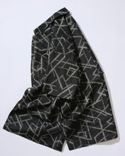 画像をギャラリービューアに読み込む, 抽象線描き模様紬【L】