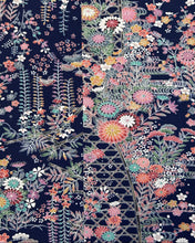 画像をギャラリービューアに読み込む, 籠目藤に菊花模様【シュッケニ・81㎝丈】