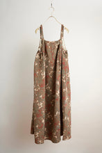 画像をギャラリービューアに読み込む, 鬼しぼ縮緬・ペイズリー更紗模様【サイドギャザーワンピース】