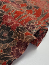 画像をギャラリービューアに読み込む, 鬼しぼ縮緬草花模様【サイドギャザーワンピース】