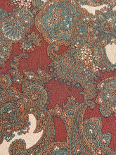 画像をギャラリービューアに読み込む, 鬼しぼ縮緬・ペイズリー更紗模様【サイドギャザーワンピース】