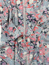 画像をギャラリービューアに読み込む, 縮緬地に辻ヶ花模様【六つ釦】