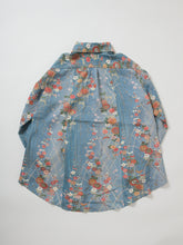 画像をギャラリービューアに読み込む, 華の膨れ織り菊花模様【ブラウス】