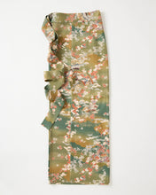 画像をギャラリービューアに読み込む, 檜垣地紋に開き扇模様【シュッケニ・91㎝丈】