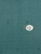 画像をギャラリービューアに読み込む, 濃い御召茶色無地暈し模様【シュッケニ】