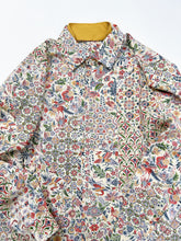 画像をギャラリービューアに読み込む, 斑点地紋に花鳥模様(ビンテージ)【S】