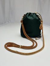 画像をギャラリービューアに読み込む, 深緑【ケニ巾着】