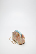 画像をギャラリービューアに読み込む, 切ばめ亀甲天上井格子草花模様②【ケニガマ・小】