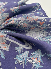 画像をギャラリービューアに読み込む, 縮緬地の暈し風景模様【長丈シュッケニ】