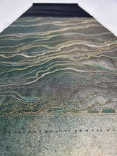 画像をギャラリービューアに読み込む, 麹塵染・渡路文金糸引箔【ケニショ・大】