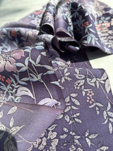 画像をギャラリービューアに読み込む, 水彩風草花模様【長】