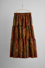 画像をギャラリービューアに読み込む, 菖蒲牡丹菊草花模様【ティアード】