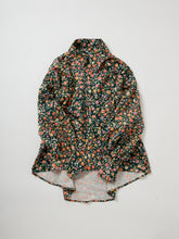 画像をギャラリービューアに読み込む, 芝地紋に唐草花更紗模様金彩縁【ブラウス】
