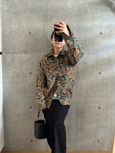 画像をギャラリービューアに読み込む, 手染め暈し水彩風更紗模様【M】