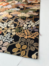 画像をギャラリービューアに読み込む, 【あずま型 中】唐織縦書き草花模様