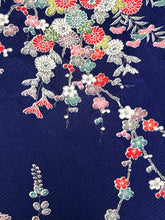 画像をギャラリービューアに読み込む, 変わり波地紋に籠花模様【ティアード】