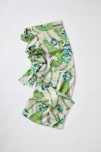 画像をギャラリービューアに読み込む, 墨流し地紋に吉祥花丸模様【シュッケニ】