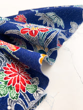 画像をギャラリービューアに読み込む, 型染流水に大花散らし模様