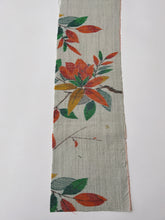 画像をギャラリービューアに読み込む, 薄豆がら茶の葉花模様