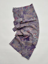 画像をギャラリービューアに読み込む, 縮緬地に暈し草花模様【シュッケニ】