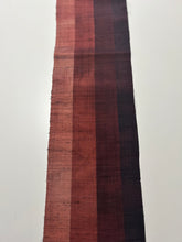 画像をギャラリービューアに読み込む, 縞織り出し手織り節着物【L】アンティーク