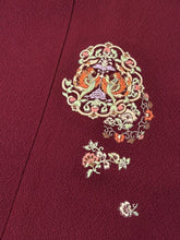 画像をギャラリービューアに読み込む, 更紗花鳥刺繍模様【フォーマルシュッケニ】