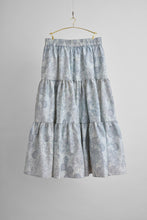 画像をギャラリービューアに読み込む, 白大島花尽くし模様【ティアード】