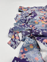 画像をギャラリービューアに読み込む, 縮緬地に四季の草花模様【長丈シュッケニ】