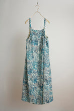 画像をギャラリービューアに読み込む, 縮緬・茶屋辻模様【サイドギャザーワンピース】