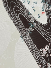 画像をギャラリービューアに読み込む, 波花菱絵地紋に流水模様【ティアード】