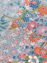 画像をギャラリービューアに読み込む, 椿牡丹菊楓尽くし(デジタル友禅)【四つ釦】