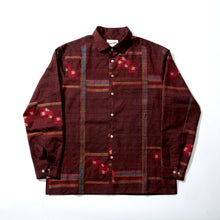 画像をギャラリービューアに読み込む, 多色縞格子模様に幾何学【L】