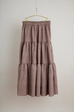 画像をギャラリービューアに読み込む, 鳩羽鼠・色無地笹葉地紋織り出し模様【ティアード】