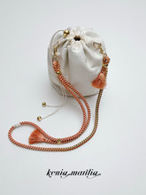 画像をギャラリービューアに読み込む, 絹生成り【ケニ巾着】