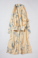 画像をギャラリービューアに読み込む, すすき地紋に花山模様【四つ釦】