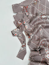 画像をギャラリービューアに読み込む, 籠目地紋に辻ヶ花模様【長丈シュッケニ・丈91㎝】