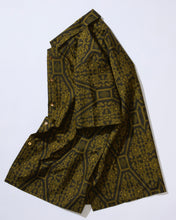 画像をギャラリービューアに読み込む, 亀甲花尽くし模様大島紬【L】