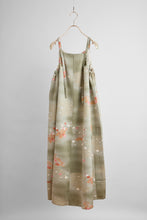 画像をギャラリービューアに読み込む, 菱地紋に変わり絵花模様【サイドギャザーワンピース】