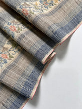 画像をギャラリービューアに読み込む, 縞の唐更紗織模様紬【ケニジャン】