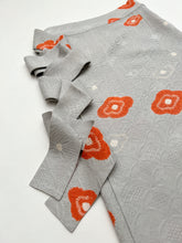 画像をギャラリービューアに読み込む, 七宝地紋に絞り絵【シュッケニ】