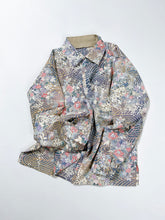 画像をギャラリービューアに読み込む, 金彩銀彩箔の花尽くし模様【S】