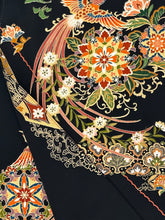 画像をギャラリービューアに読み込む, 正倉院更紗模様金彩縁【フォーマルシュッケニ】