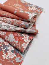 画像をギャラリービューアに読み込む, 銀彩金彩扇花模様【四つ釦】