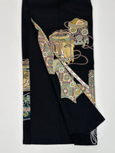 画像をギャラリービューアに読み込む, 【予約品】金駒刺練に貝桶吉祥花模様黒留袖【フォーマルシュッケニ】
