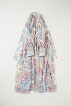 画像をギャラリービューアに読み込む, 紗綾型地紋によろめき縞絞り【六つ釦】