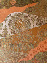 画像をギャラリービューアに読み込む, 【あずま型 中】道長動物花模様・西陣引箔